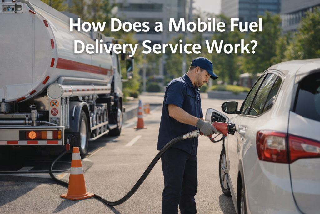 How Does a Mobile Fuel Delivery Service Work