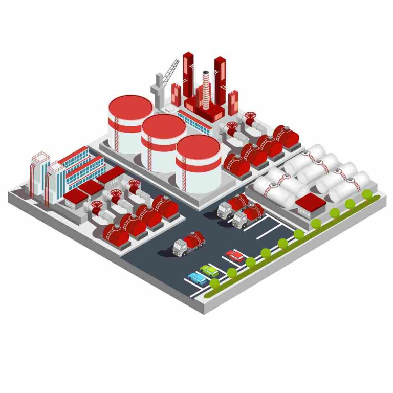 Gas delivery truck supplying diesel fuel to commercial businesses across the United States
